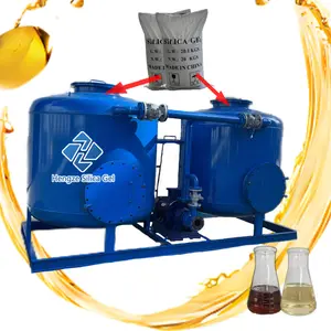 Filtro de sílica gel óleo residual máquina de descoloração e desodorização tanque de branqueamento diesel