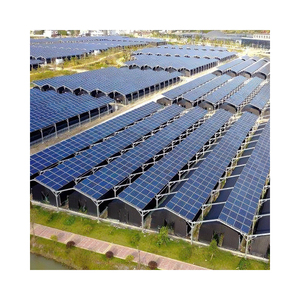 Serre en verre Venlo multi-span agricole intelligente Serre solaire photovoltaïque à vendre - Product Image 5