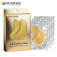 Patchs Hydrogel Contour des Yeux Anti-Poches Personnalisables à l'Eau, Glycérine, Niacinamide et Collagène, Effet Hydratant, Marque Privée