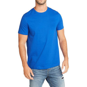 T-shirts pour hommes à manches courtes de haute qualité personnalisés avec votre propre logo personnalisé sur le devant, coton/polyester 220g, séchage rapide, écologique - Product Image 2