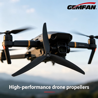 GEMFAN Hot Selling Grande taille 9 Inch Cinelifter Glass Fiber Nylon 3-pales Propeller 9045 for RC Drones Long Range Using