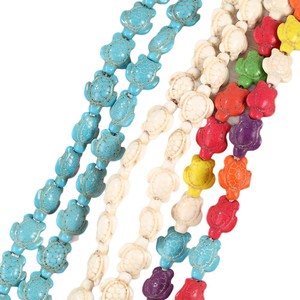 Cadena de Cuentas de Tortuga Pequeña Turquesa al por Mayor, Collar Hecho a Mano, Pulsera de Cuentas, Accesorios de Joyería Creativos y con Personalidad - Product Image 5