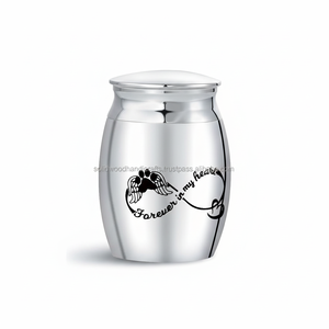 Urnas conmemorativas para mascotas de cremación de latón, urnas funerarias de recuerdo para mascotas, urnas de entierro con alta calidad a bajo precio - Product Image 1