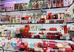 Collier et boucles d'oreilles en métal et plastique, motif rose rouge, double élément, étanche, portable, pour <span class=keywords><strong>déclaration</strong></span> de Saint-<span class=keywords><strong>Valentin</strong></span> - Product Image 5