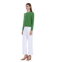 Automne femmes pull décontracté à manches longues à la mode et Simple coeur brodé vente chaude pull tricoté en laine
