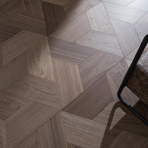 Suelo de Parqué de Madera de Roble Rojo Americano Multicapa de 16 mm y 12 mm, Antideslizante, Grado AB, ISO9001, para Uso en Interiores - Product Image 1