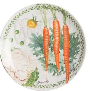 Assiettes <span class=keywords><strong>potager</strong></span> Set de 4 vaisselle en porcelaine orange - Product Image 1