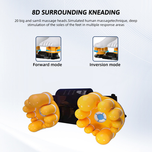 Machine de massage des pieds Shiatsu à pétrir en profondeur avec roulement chauffant pour la relaxation - Product Image 4