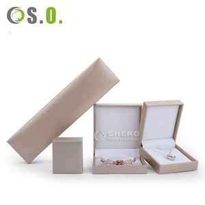 Boîtes en cuir PU personnalisées de qualité supérieure pour colliers, bracelets, bagues, boucles d'oreilles, boîtes à bijoux, vente en gros - Product Image 3