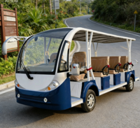 Navette Électrique 8 Places Silencieuse et Écologique – Configuration Complète du Véhicule, Exclusive pour les Gîtes, les Visites Panoramiques et les Services de Transfert