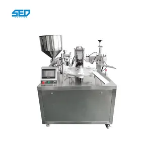 Automatic Cosmetics Hand Cream Soft Tube Filling and Sealing Machine