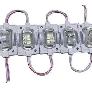 Personalizável 2835 3leds 1.5w 12V módulo de luzes LED de alto brilho colorido luz de sinalização luz de fundo placas de sinalização módulos luzes