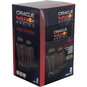 Set coprisedili 6 pezzi Powerbar nero/rosso - Product Image 4