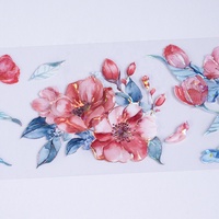 Individuell Gestalteter Blumen-PET-Aufkleber PET-Klebeband