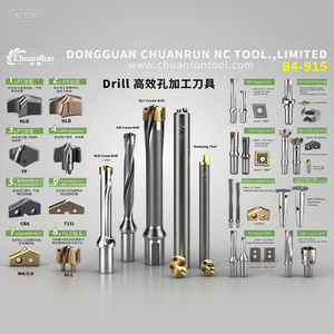 U 드릴/스페이드 크라운 탄소강 인서트 비트 교환 가능한 고속 다이아몬드 카바이드 8.5 ~ 40mm 고효율 드릴링 - Product Image 2