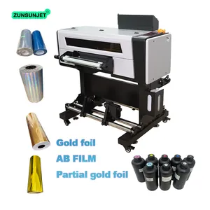 ZUNSUNJET digital uvdtf Uv Dtf hot stamping printer flim Print Hub Printer Auto Lamination Uv Dtf Printer For Cups