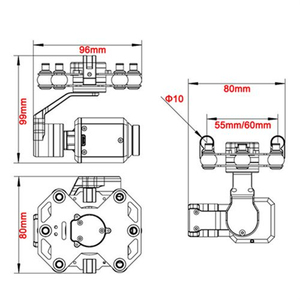 Nieuws Tarot <span class=keywords><strong>3</strong></span>-assige Cardanische 640 Warmtebeeldcamera Tl3t20 - Product Image 5
