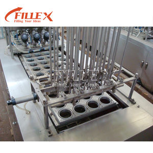 Máquina automática de sellado y lijado para llenado de tazas de salsa de leche y agua de Yogurt - Product Image 3