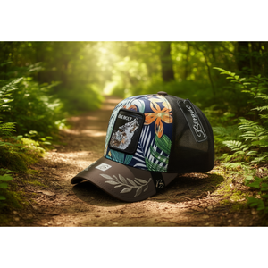 Cappello Trucker Bonnie a 6 Pannelli, Regolabile, in Rete Traspirante, Unisex, Casual, Primavera-Estate, con Design Ricamato - Product Image 2