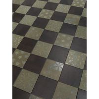 Carreaux de sol et de décoration en porcelaine mate à motifs, vente en gros d'usine pour villas et hôtels