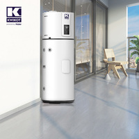 Pemanas Air Mini Pompa Panas All in One Udara ke Air Buatan Pabrik Cina, OEM, Terpasang di Dinding dengan Boiler Tambahan untuk Kapasitas 200l