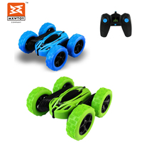 Voiture à Friction à 360 degrés, véhicule radiocommandé, lumière rotative, 2.4Ghz, Led, 4Wd, voiture cascadeuse Rc, Double face