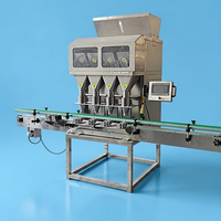 Machine de remplissage de granulés de sel de 1 kg à 10 kg, machine d'emballage pour petites entreprises, machine d'emballage d'engrais