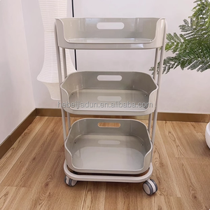 Chariot de beauté portable en promotion / Chariot de qualité supérieure avec roulettes / Mini-support pour salon de beauté - Product Image 1