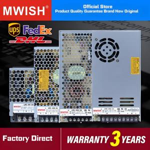 Mwish lrs loạt siêu mỏng SMPS cung cấp điện 12V 35W 50W 75W 100W 150W 200W 350W 24V chuyển đổi DC cung cấp điện - Product Image 2