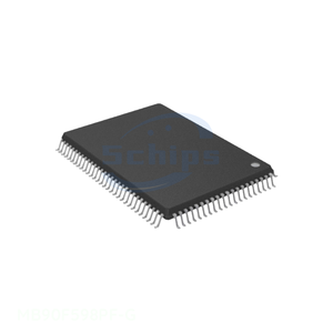 ชิ้นส่วนวงจรอิเล็กทรอนิกส์จากผู้ผลิต MB90F598PF-G 100 BQFP แบบฝังตัว - Product Image 1
