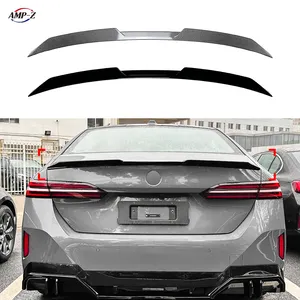 Carbon Fiber Black I5 G60 Plastic Material MP Style Rear Trunk Spoiler Auto Body Kits For BMW 5 Series I5 G60 2024+