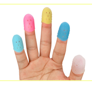 Protezioni per Dita <span class=keywords><strong>in</strong></span> <span class=keywords><strong>Silicone</strong></span> Resistente al Calore Personalizzate, Copri-Dita per Suonare la Chitarra - Product Image 1