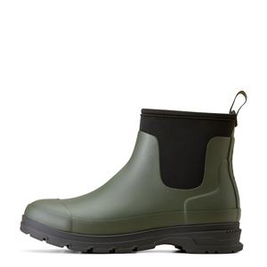 Bottes <span class=keywords><strong>de</strong></span> pluie Chelsea doublées en néoprène YL-25305 pour femmes-Bottines imperméables pour le jardin et le travail en plein air (ODM/OEM) - Product Image 3