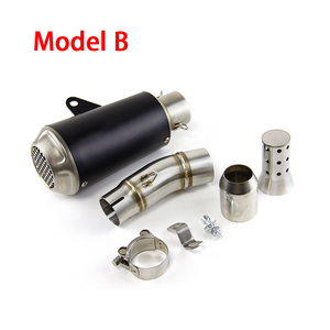 ท่อไอเสียสแตนเลสสำหรับรถจักรยานยนต์ ท่อกลาง ท่อเชื่อมต่อ สำหรับ KAWASAKI Ninja 400 Ninja 500 Z400 Z500 E - Product Image 4