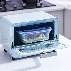 3 Cái/bộ Vuông Tự Động Thông Hơi Lò Vi Sóng <span class=keywords><strong>Container</strong></span> Nhựa Hộp Thực Phẩm - Product Image 5