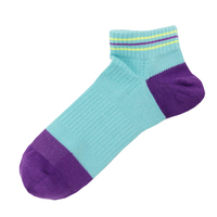 Chaussettes de compression pour cheville – Absorbantes et respirantes en Spandex, coupe basse, pour la course, design sportif pour femmes, printemps, adultes
