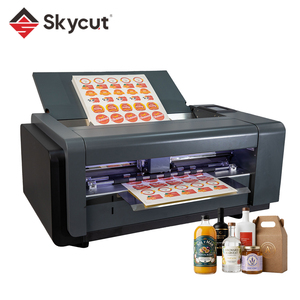 Cortadora de láminas con alimentación automática Skycut A3MAX4-D con cámara CCD de doble cabezal, máquina de corte de troqueles con alimentación automática, cortadora de pegatinas con alimentación automática - Product Image 1