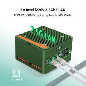 Mini PC CWWK X86-P5 Pocket NAS N355 N150 Actualizado con DDR5, <span class=keywords><strong>4x</strong></span> M.2 NVMe, <span class=keywords><strong>2x</strong></span> I226-V 2.5GbE LAN, WiFi7/BT5.4, Mini Ordenador Expandible - Product Image 6