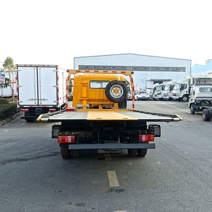 รถยกพ่วงพื้นเรียบ Sinotruk Howo 4X2 ใหม่เอี่ยม คุณภาพเชื่อถือได้ สำหรับการเคลื่อนย้ายยานยนต์ในอู่ซ่อมรถ - Product Image 5