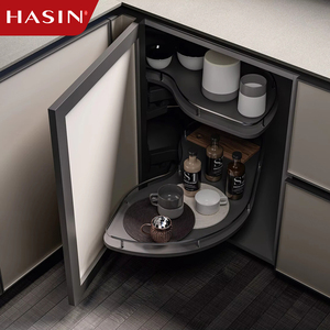 Ensemble d'armoires de cuisine et d'îlot modulaires en acier inoxydable 304, design gratuit, meubles de luxe, évier avec robinet réglable - Product Image 2