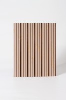 Panneaux de revêtement mural de villa moderne en marbre à lignes dorées, grain de bois, haute qualité, PS imperméable, installation facile, moulures intérieures