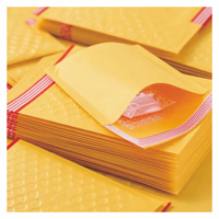 091 Enveloppes à bulles en papier kraft jaune ; Emballage rembourré épaissi, mousse pour la protection contre les chocs et les impacts ; Housses de protection pour téléphone