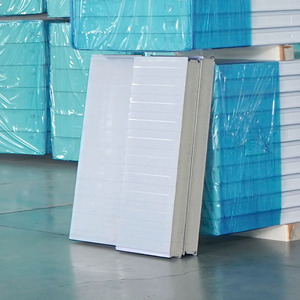 Pannello <span class=keywords><strong>Sandwich</strong></span> Industriale in Acciaio con Isolamento in Poliuretano PIR da 50mm 150mm, Resistente al Fuoco B1 per Celle Frigorifere - Product Image 4