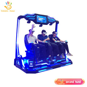 Machine de jeu de <span class=keywords><strong>cinéma</strong></span> VR 9D à 3 places en métal et plastique pour usage commercial intérieur/extérieur, d'<span class=keywords><strong>occasion</strong></span> - Product Image 3