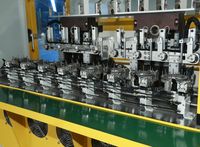 Machine à enrouler les bobines CNC à huit postes haute efficacité, marque JinJu, contrôlée par PLC, capacité de charge de 1200 kg