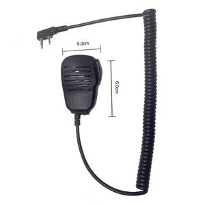 Microphone haut-parleur interphone KMC-26, microphone pour radio bidirectionnelle, compatible avec les talkies-walkies K Head - Product Image 6