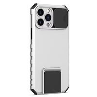 Béquille Caméra Housse Protection D'objectif Antichoc Téléphone étui pour iphone 17 16 15 14 13 Pro Max