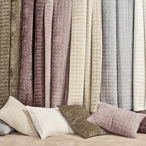 Juego de edredón de terciopelo acolchado Beige de lujo Juego de edredón de terciopelo de estilo simple Colcha suave y transpirable para las <span class=keywords><strong>4</strong></span> estaciones - Product Image 4