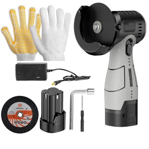 Battery-Powered 16.8V Cordless Mini <b>Angle</b> 75mm 8500RPM Metal <b>Cutting</b> & Polishing <b>Tool</b> With Switch 2.0AH DIY Powerful Mini <b>Angle</b> - Product Image 1