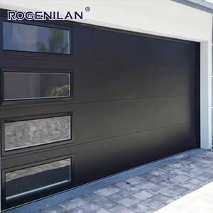 <span class=keywords><strong>Porte</strong></span> <span class=keywords><strong>de</strong></span> <span class=keywords><strong>garage</strong></span> électrique éconergétique la plus vendue par Rogenilan Portes <span class=keywords><strong>de</strong></span> <span class=keywords><strong>garage</strong></span> sectionnelles <span class=keywords><strong>de</strong></span> style villa en verre aluminium noir - Product Image 1